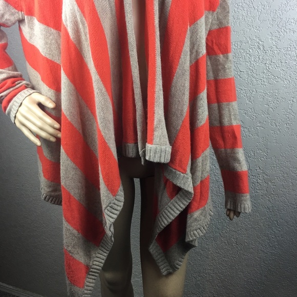 Magaschoni cashmere feather orange & tan sweater - Picture 3 of 8